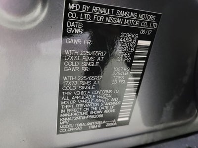 2017 Nissan Rogue SV