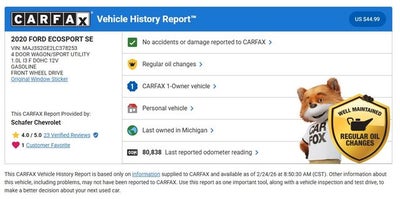 2020 Ford EcoSport SE