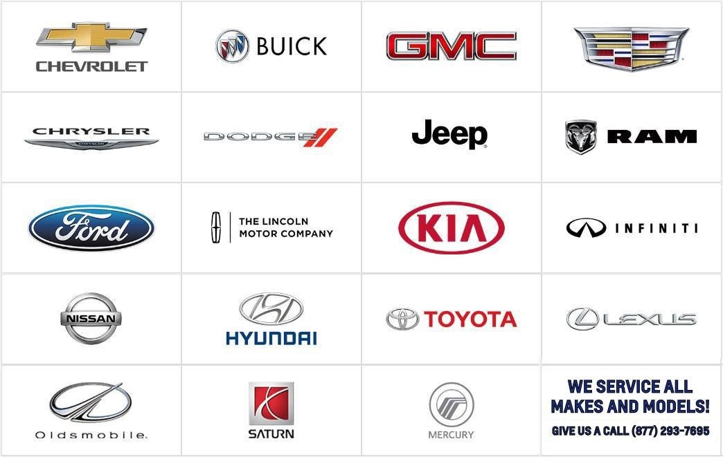 car brand logos grid